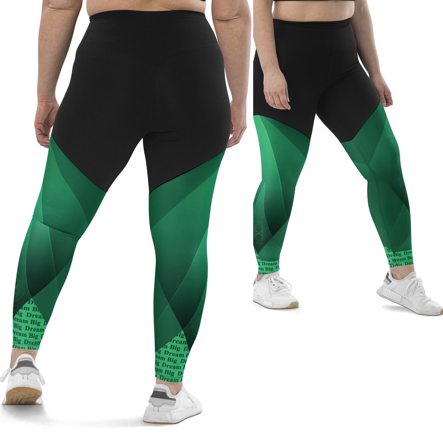 "Dream Big" Sports Leggings