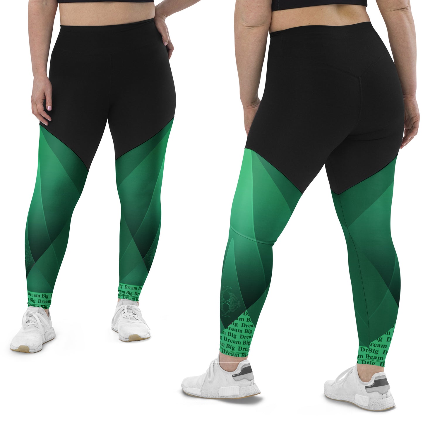 "Dream Big" Sports Leggings