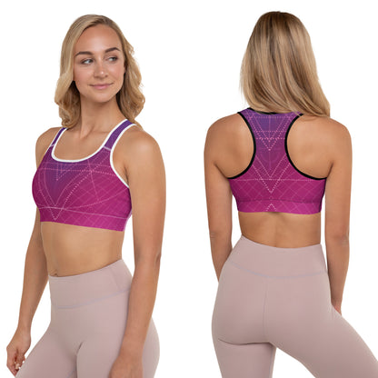 Pretty Purple / Pink Sports Bra