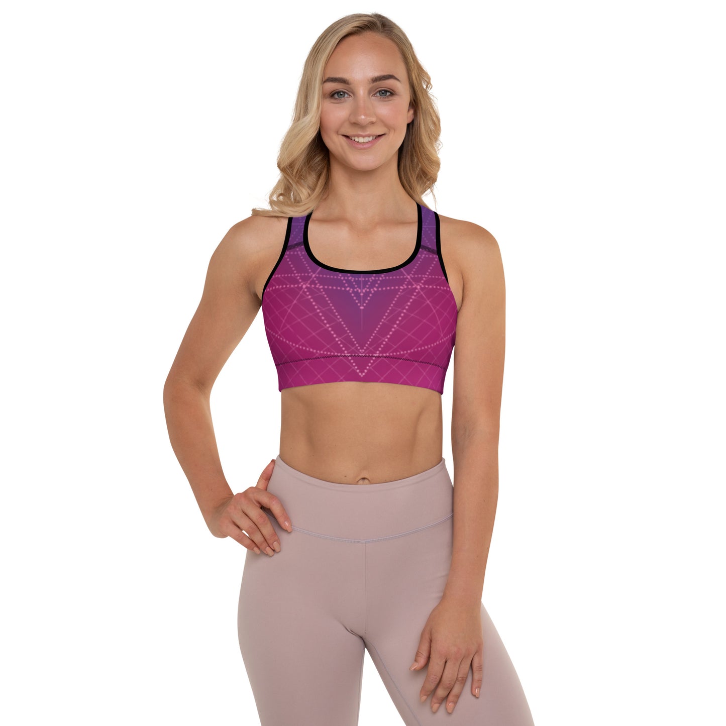 Pretty Purple / Pink Sports Bra