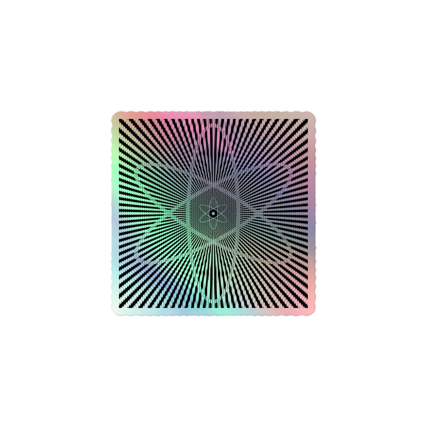 Holographic stickers