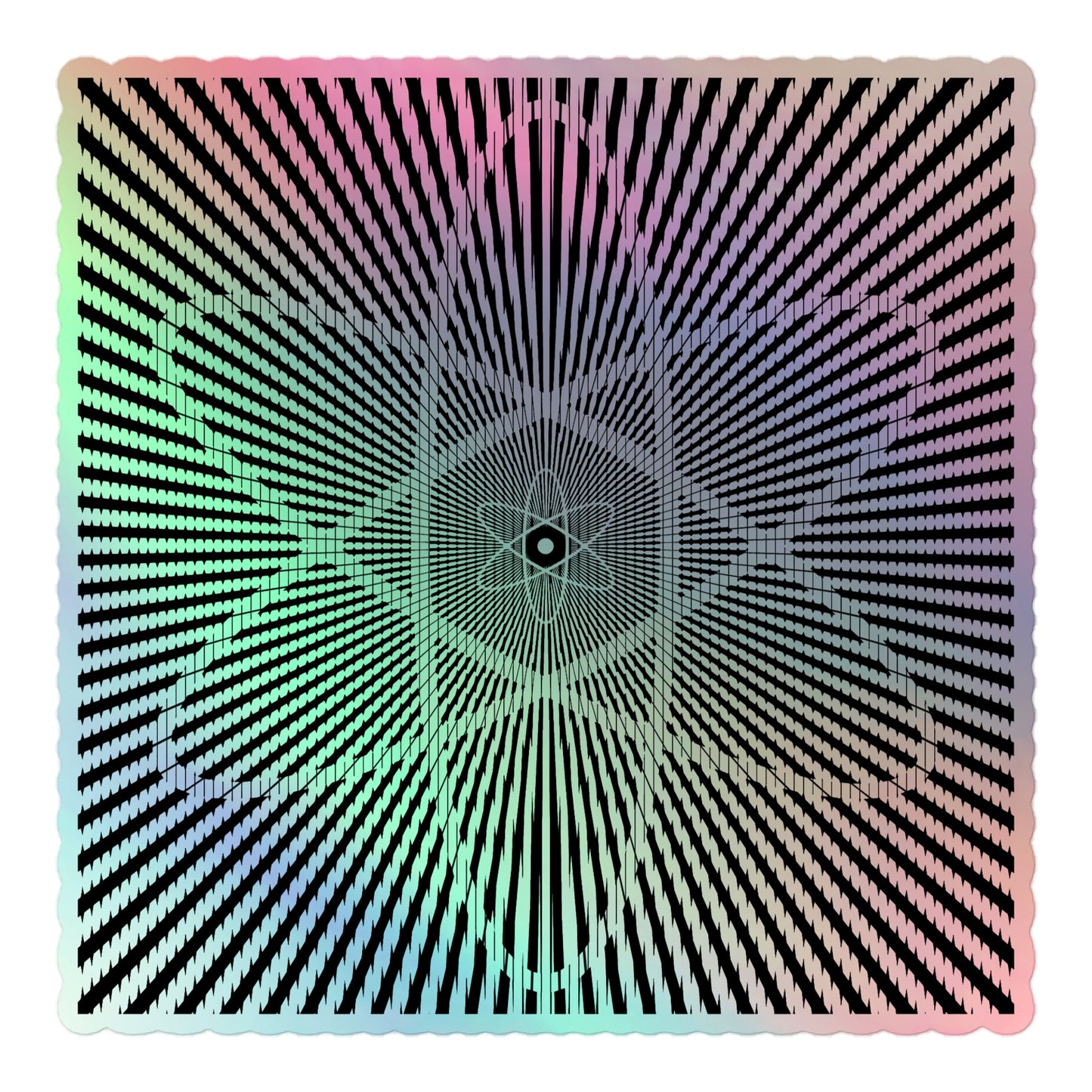 Holographic stickers