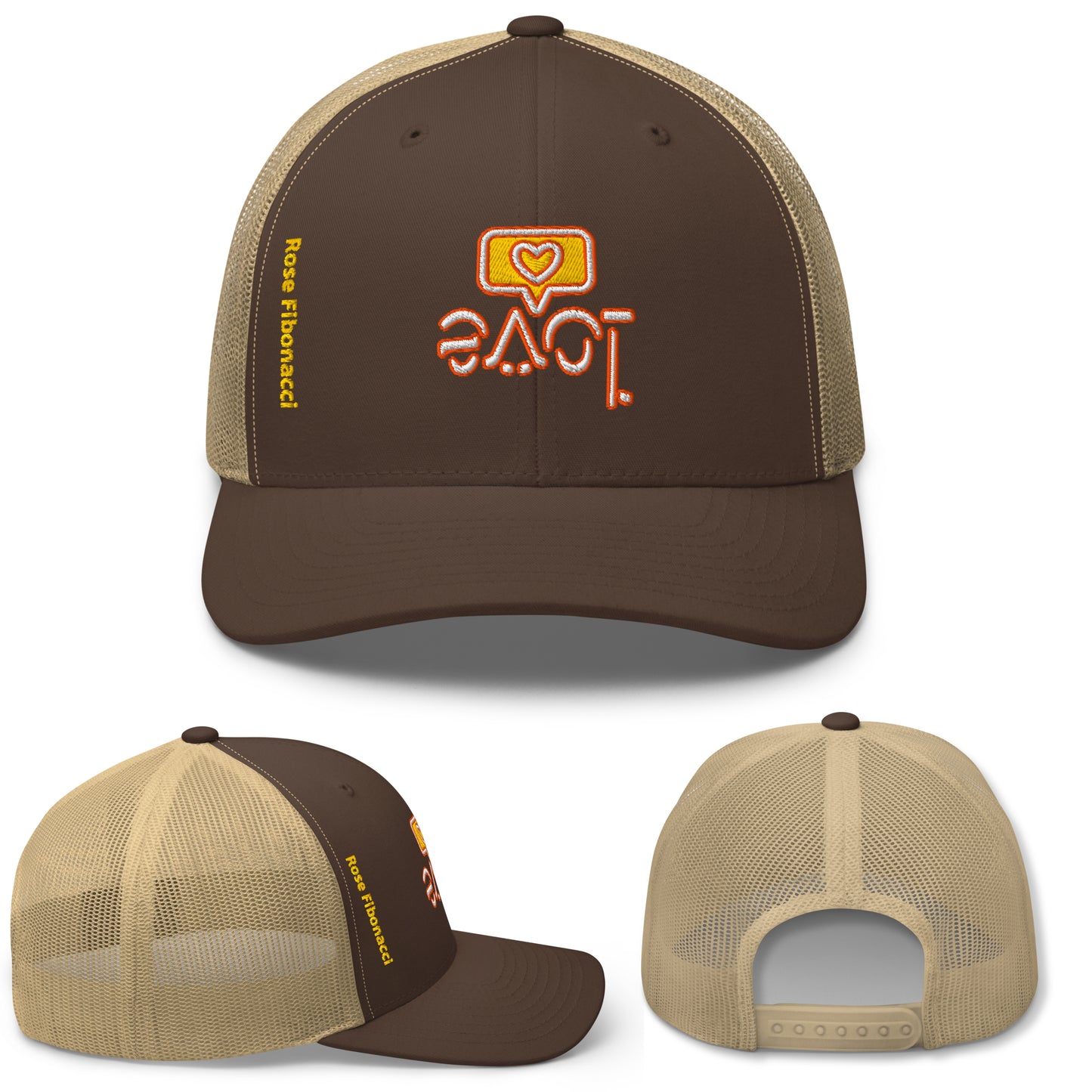 Speak Love Trucker Cap