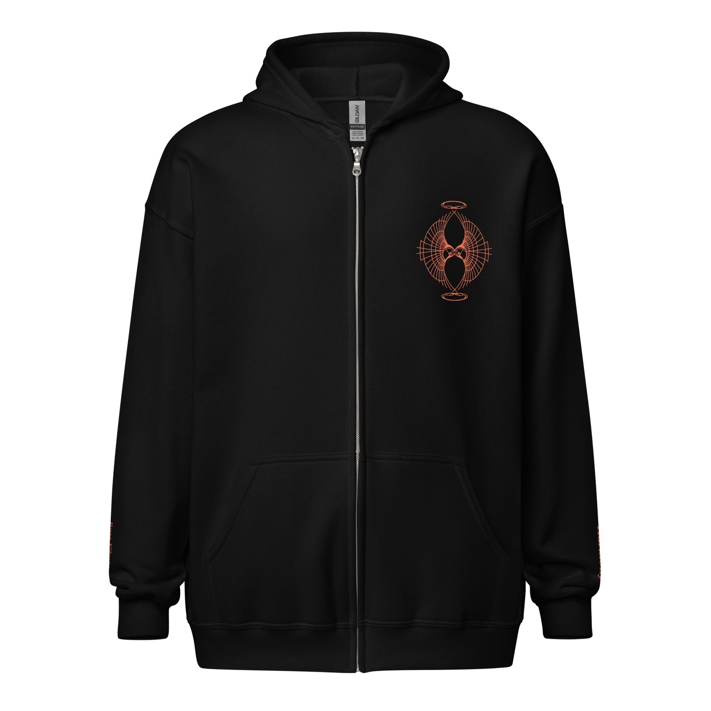 Live in Harmony zip up Hoodie