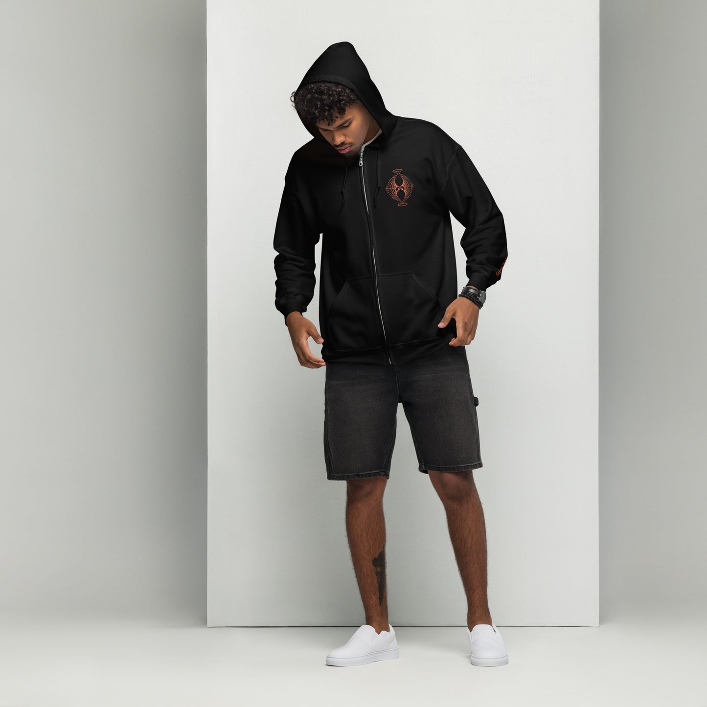Live in Harmony zip up Hoodie