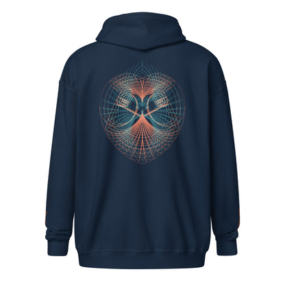 Live in Harmony zip up Hoodie