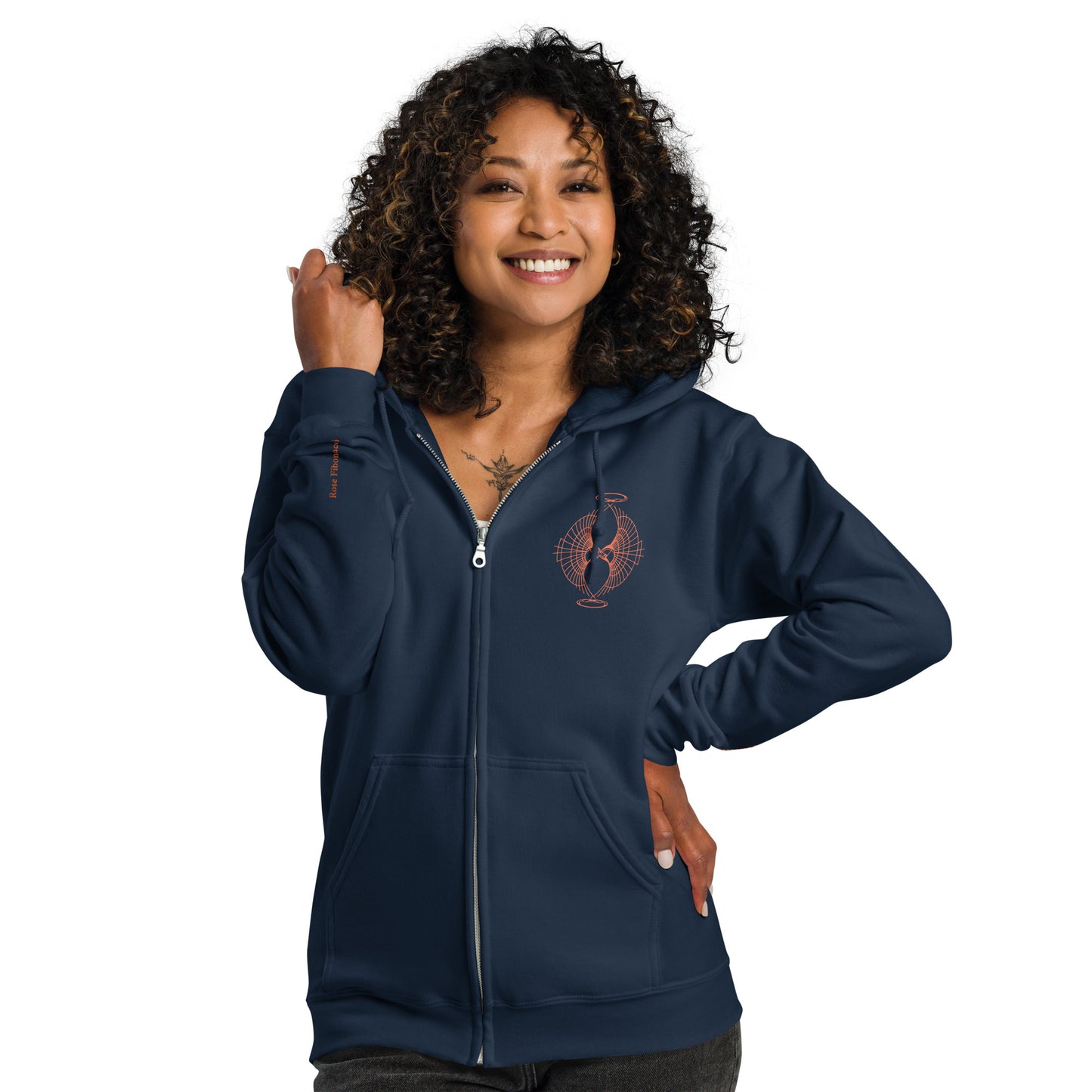 Live in Harmony zip up Hoodie