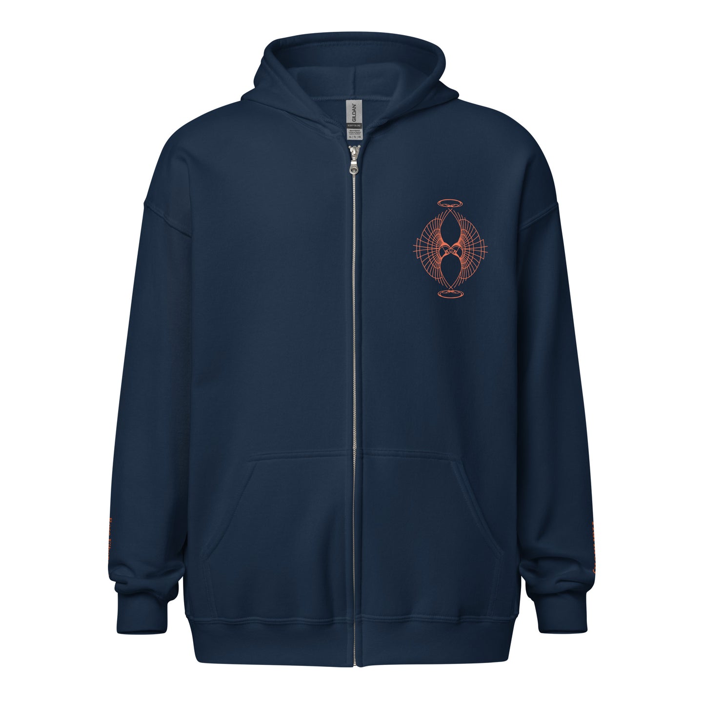 Live in Harmony zip up Hoodie