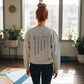 Women’s Love Crewneck - White / Grey